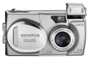 Olympus Camedia D-550 3MP Digital Camera w/ 2.8x Optical Zoom N2