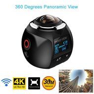 360 Degree WIFI Action Camera 4K 30M Waterproof 220 Degree Fish Eye Lens 16MP Cam N2