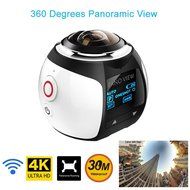 360 Degree WIFI Action Camera 4K 30M Waterproof 220 Degree Fish Eye Lens 16MP Cam N3