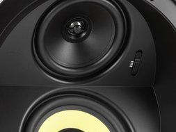 Monoprice 107605 Dual Woofer Micro Flange In-Ceiling Speakers (Pair)