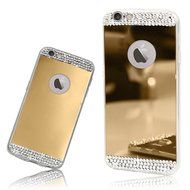 iPhone 7 Glass Mirror Case-Auroralove Silver Luxury Beauty Makeup Case Soft Slim Glass Mirror Case Rubberized... N4