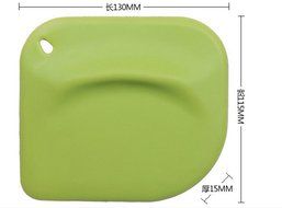 Yingwei Green Silicone Baking Cream Cake Smooth Cake Scraper Putty Spreader
