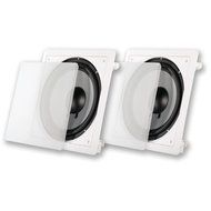 Acoustic Audio CS-IW10SUB In Wall 600 Watt 10" Home Passive Subwoofer Pair CS-IW10SUB-PR