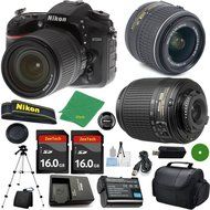 ZeeTech Ultimate Bundle for D7200 DSLR Body, 18-55mm VR Lens, 55-200mm f4-5.6G ED Auto Focus-S DX Nikkor, 2pcs...