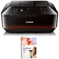 Canon PIXMA MX922 Wireless Inkjet Office All-In-One Printer with Corel PaintShop Pro X8 Bundle N4