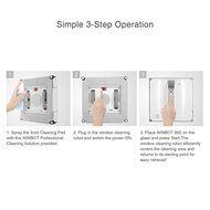 ECOVACS Automatic Window Cleaning Robot, Glass Cleaner Tool and Robotic Washer, WINBOT 850 + Extra Accessory Set N3