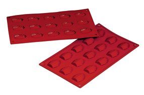 Fat Daddio's Silicone Bakeware, Madeleine, 0.34 Ounce