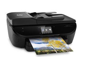 HP Envy 7640 Wireless All-in-One Photo Printer with Mobile Printing, Instant Ink ready, Refurbished (E4W43AR) N6