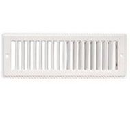 Imperial Manufacturing RG1280 White Toespace Grill 4 x 10 In.