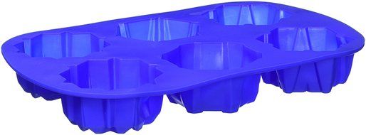 6 Even Snowflakes Silicone Cake Mold