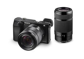 Sony Alpha a6000 Mirrorless Digital Camera with 16-50mm and 55-210mm Power Zoom Lenses N15
