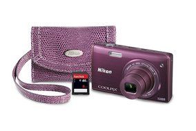 Nikon COOLPIX S5200 Wi-Fi CMOS Digital Camera with 6x Zoom Lens (Black) (OLD MODEL) N8