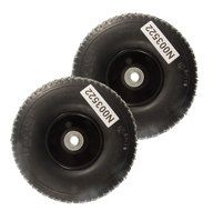 DeWalt D55146 Air Compressor Replacement (2 Pack) Pneumatic Wheel # N003522-2pk by BLACK+DECKER