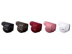 Sony Lens Case Jacket for NEX-5 NEX-3 with E16mm F2.8 Lens (SEL16F28) | LCS-EML1A R RED N2