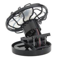 DCDEAL Portable Mini Solar Powered Clip Fan Cooling Fan Hat Cap Fan Energy Saving Travel Summer Camping N6