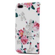 iPhone 7 Plus Case (5.5") - Wallet Slim Fit Folio Style Stand Digital Print PU Leather Flip Case with High Protective... N31