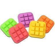 Y&amp;XL&amp;H Silicone Cake Mold Square Ice Tray Moulds Chocolate Mould Cake Decorating Baking Tools(Random Color)