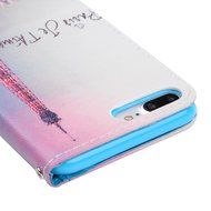 iPhone 7 Plus Case (5.5") - Wallet Slim Fit Folio Style Stand Digital Print PU Leather Flip Case with High Protective... N32