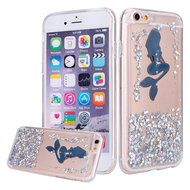 iPhone 6S Plus Case,iPhone 6/6S Plus Bling Glitter TPU Case,PHEZEN Mermaid Pattern Shiny Sparkling Glitter Flexible... N29