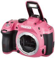 Pentax K-50 16MP Digital SLR Camera with 3-Inch LCD - Body Only (Pink) - International Version N13
