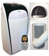 PerfectAire PATC8000 8000BTU Tango Portable Air-Conditioner For Room Size 17.5 x 20&#039;, 350 Sq Ft N2