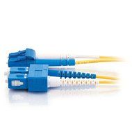 C2G / Cables To Go 26260 LC-SC 9/125 OS1 Duplex Single-Mode Fiber Optic Cable (2 Meters, Yellow) N4