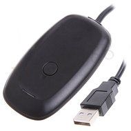 YOSA Windows PC Wireless USB Receiver Gaming Adapter for Xbox 360 Controller Black