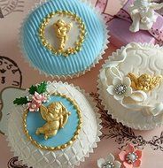 sugarcraft cake selection cherubs mold