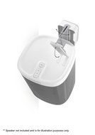 Vogel's SOUND series for SONOS, SOUND 4201W for SONOS PLAY 1, Wall Mount, White/Silver (single mount) N29