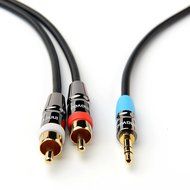 AUX Audio Cable, INNOVAA 3.5mm to RCA (2) Stereo AUX Audio Cable - 20 Feet N4