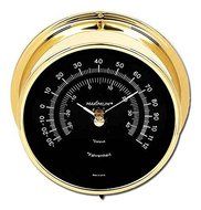 Mini-Max Dual Scale Thermometer w Brass Case
