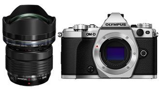 Olympus OM-D E-M5 Mark II (Black) Camera V207040BU000 + Olympus M. 40-150mm F4.0-5.6 R Zoom Lens for Olympus and... N18
