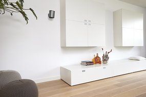 Vogel's SOUND series for SONOS, SOUND 4201W for SONOS PLAY 1, Wall Mount, White/Silver (single mount) N38
