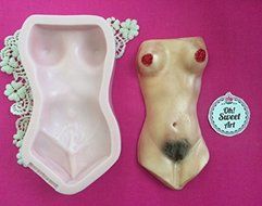 Bachelorette Party Woman Body, Silicone Mold for fondant, chocolate and more... By Oh! Sweet Art FDA Approved...