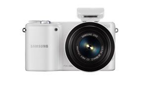 Samsung NX2000 20.3MP CMOS Smart WiFi Mirrorless Digital Camera with 20-50mm and 50-200mm Zoom Lens Bundle (Black) N20
