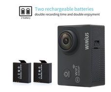 WiMiUS 2.0-inch WiFi 1080p 12MP Sports Action Camera Diving 98FT Waterproof Video Camera 170&deg; Wide-angle Action... N5