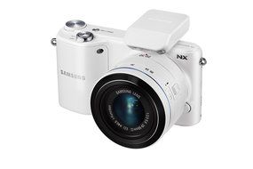 Samsung NX2000 20.3MP CMOS Smart WiFi Mirrorless Digital Camera with 20-50mm and 50-200mm Zoom Lens Bundle (Black) N21
