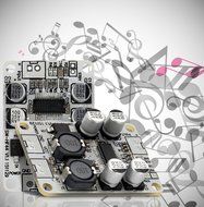 KKmoon TPA3110 PBTL Mono Digital Amplifier Board Module 1*30W Power AMP DC 8-26V