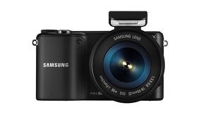 Samsung NX2000 20.3MP CMOS Smart WiFi Mirrorless Digital Camera with 20-50mm and 50-200mm Zoom Lens Bundle (Black) N25