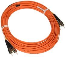Tripp Lite Duplex Multimode 62.5/125 Fiber Patch Cable (ST/ST), 1M (3-ft.)(N302-003) N7