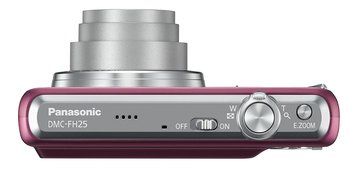 Panasonic DMC-FH25K 16.1MP Digital Camera with 8x Wide Angle Image Stabilized Zoom and 2.7 inch LCD (Black) (OLD... N8