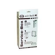 SEBO 6695AM Service Box for K Series Vacuum with 8 Filter Bags, Exhaust Filter and Pre-motor Microfilter