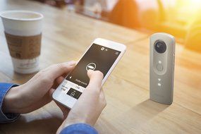 Ricoh Theta SC 360&deg; video and still camera (White) N5