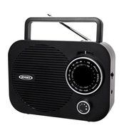 Spectra Merchandising Portable Am/Fm Radio Black With Aux Jack