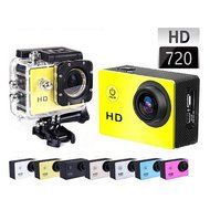 GOLDFOX SJ4000 HD Waterproof Sports DV 720P Action Camera Helmet Bike Car CAM Yellow N2