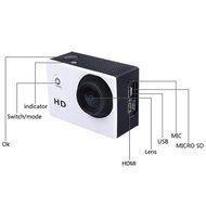 GOLDFOX SJ4000 HD Waterproof Sports DV 720P Action Camera Helmet Bike Car CAM Yellow N4