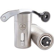 Most Consistent Hand Coffee Grinder &amp; Coffee Press - Ceramic Burr Manual Coffee Grinder fits in Aeropress N3