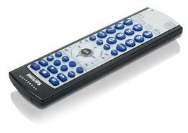 Philips SRU3004/27 Universal Big Button 4 in 1 Remote (Silver/Black) (Discontinued by Manufacturer)