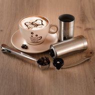 Mill Eco - Manual Coffee Grinder - Best Burr bean Grinder - Stainless Steel Adjustable, Portable, Hand grinder... N2