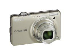Nikon Coolpix S6000 14.2 MP Digital Camera with 7x Optical Vibration Reduction (VR) Zoom and 2.7-Inch LCD (Silver) N10